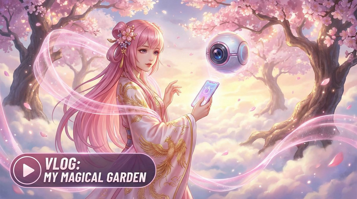 草莓视频精选视频：樱花幻境vlog记录